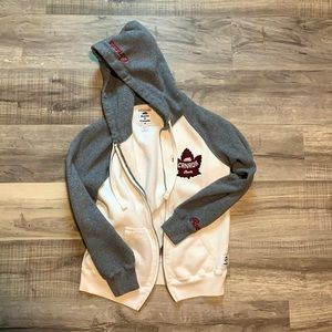 Roots Canada women’s zip up sweatshirt